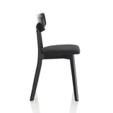 Wink Design Valenza Black Lot de 2 chaises, Noir Mat, 80 x 44 x 47 cm