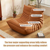 Fauteuil Togo, Fauteuil Poire d'angle, Canapé d'angle Confortable, Lounge Ergonomique en Mousse, pour Salon, Chambre, dortoir, Salon, Bureau