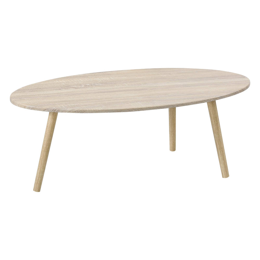 Table Basse de Style Élégant pour Salon Table avec Pieds Solides en Bois MDF revêtu PVC 110 x 60 x 40 cm Effet Chêne et Bois Table Basse de Style Élégant pour Salon Table avec Pieds Solides en Bois MDF revêtu PVC 110 x 60 x 40 cm Effet Chêne et Bois