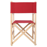 Aranaz Fauteuil Droit Pliant, Bois, Bordeaux 887, 51 x 46 x 86 cm