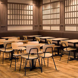 Oviala Lot de 2 chaises en Bois Vintage