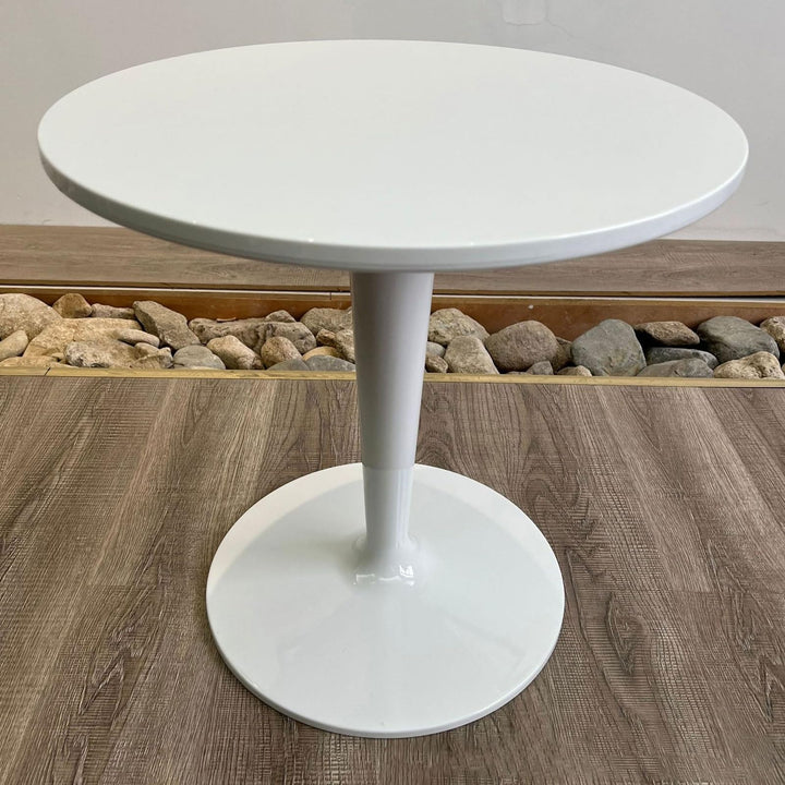XIAOZHUANGXIONG Petite Table Basse Ronde, Table D XIAOZHUANGXIONG Petite Table Basse Ronde, Table D'appoint Bout, Table D'appoint pour Le Salon, Meuble De Salon Tendance Pied, Solide Et Robuste, Décorative Moderne (Color : All Solid White)