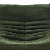 YGHQAP Canapé de Sol, Fauteuil Lounge Doux, Vert foncé, Chaise Togo Highback pour Salon, Chambre, Salon, Bureau (Vert Foncé)