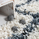 Paco Home Tapis Salon, Chambre/Poils Longs Shaggy Motifs Coloris Et Tailles Variés, Dimension:160x230 cm, Couleur: Crème 13