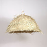 Suspension Naturelle Grande Hauteur Sous Plafond, Suspension en Rotin, Fait main (XXL 100cm)