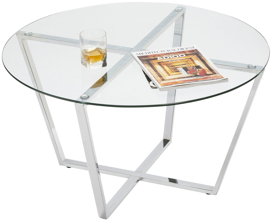 Mango Steam Verre Metro Table Basse/Table de Bout (Table Basse, Verre Clair et Base d Mango Steam Verre Metro Table Basse/Table de Bout (Table Basse, Verre Clair et Base d'argent)