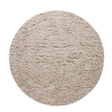 Paco Home Tapis Poils Hauts Moelleux Moderne Shaggy Style Flokati Confortable Uni Beige, Dimension:160x230 cm