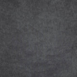 Atmosphera - Chaise Celeste - Gris - Velours côtelé - Pieds métal Noir