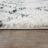 Paco Home Tapis Salon, Chambre/Poils Longs Shaggy Motifs Coloris Et Tailles Variés, Dimension:160x230 cm, Couleur: Crème 13