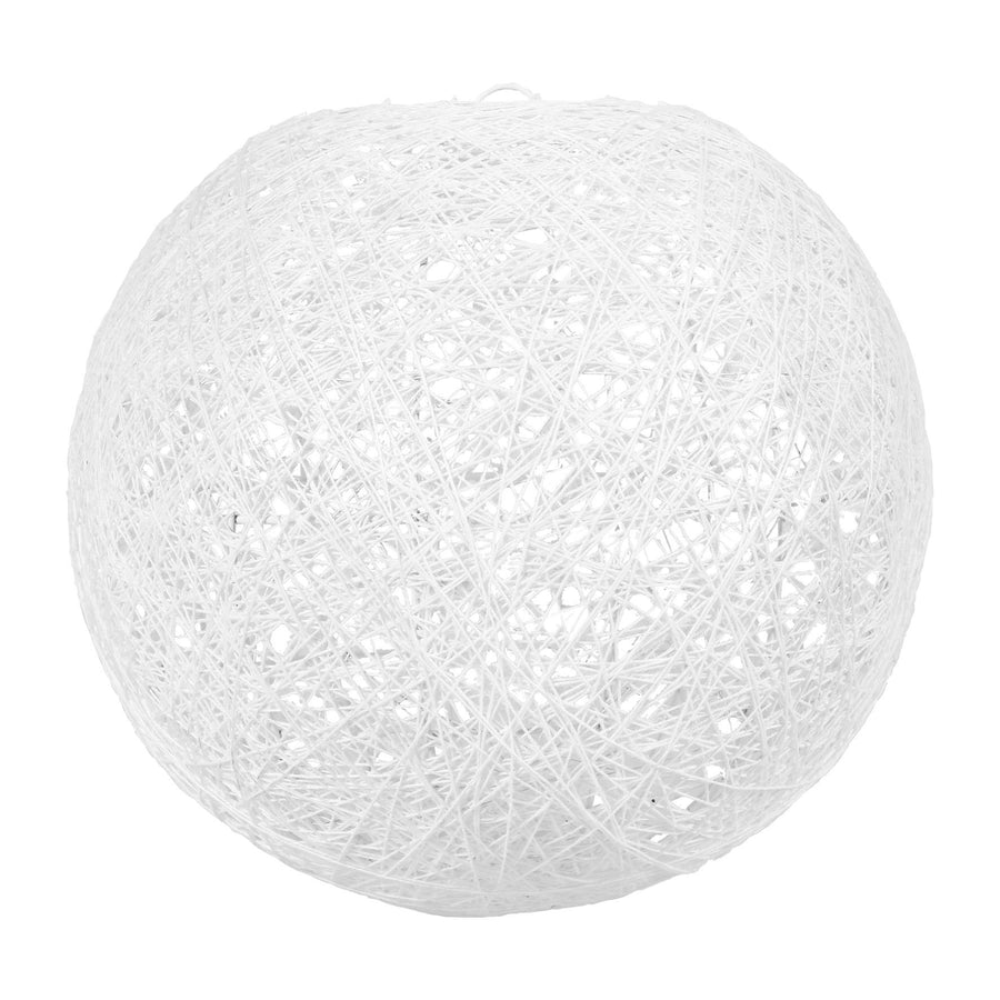 OSTARIA Abat-jour suspendu en forme de boule, Blanc, 20 x 19 x 20 cm