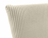 Best Mobilier - Botticelli - Cadre de lit - 160x200 - en Velours côtelé - Beige