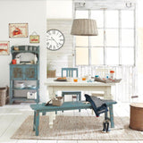 Biscottini Table Salle a Manger Extensible 120x80x80 cm Made in Italy| Table Cuisine | Table a Manger Extensible | Table Extensible Style Country