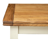 Biscottini Table à Manger Extensible 200x80x100 cm Made in Italy - Table Salle à Manger Extensible en Bois Massif - Table Bois Salle a Manger