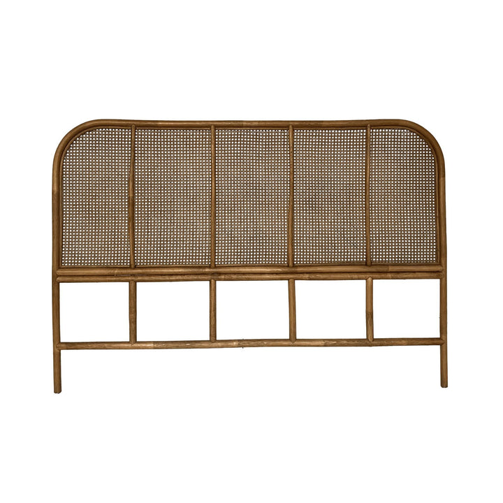 sweeek - Tête de lit en rotin foncél et cannage. L 160 x P3 x H110cm sweeek - Tête de lit en rotin foncél et cannage. L 160 x P3 x H110cm