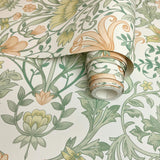 Holden Eclectic Collection Vintage Floral Wallpaper Cream/Ochre