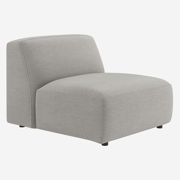 Habitat - Chauffeuse en Tissu - Gris Perle Cremi Habitat - Chauffeuse en Tissu - Gris Perle Cremi