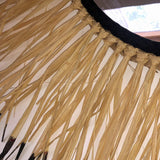 swanell Grand Miroir Raphia Le Soleil Noir