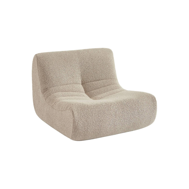 sweeek - Fauteuil chauffeuse Enfant Bouclette texturée 1 Place Beige - Sokol Kids sweeek - Fauteuil chauffeuse Enfant Bouclette texturée 1 Place Beige - Sokol Kids
