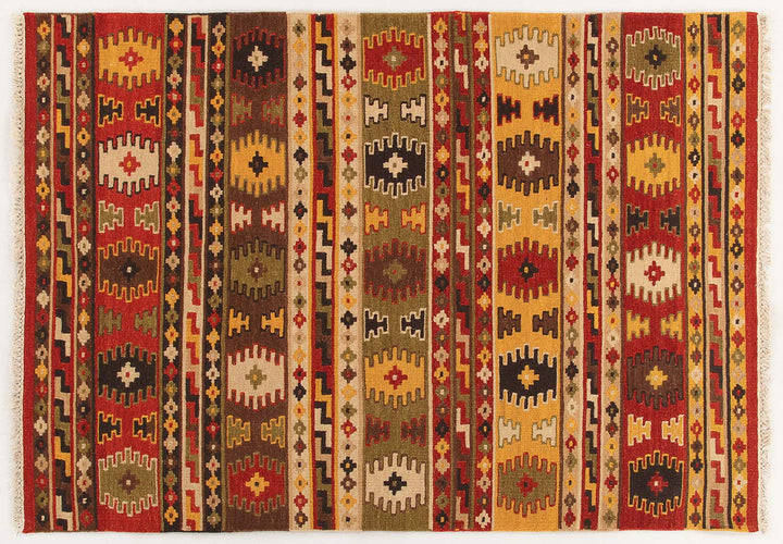 Kilim Carpets by Jalal Kilim Sivas 3 Tapis Rouge/Multicolore 160 x 230 cm