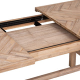 Table à Manger Extensible Aeris - Bois d'acacia - Atmosphera créateur d'intérieur