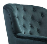 Fauteuil Leo de la Collection Atlantic Home, Vert forêt