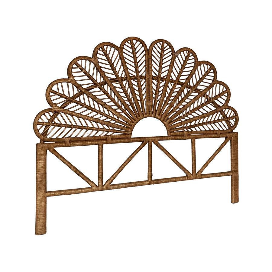 sweeek - Tête de lit en rotin Naturel L 160 x P6 x H130cm sweeek - Tête de lit en rotin Naturel L 160 x P6 x H130cm