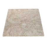 Paco Home Tapis Poils Hauts Moelleux Moderne Shaggy Style Flokati Confortable Uni Beige, Dimension:160x230 cm