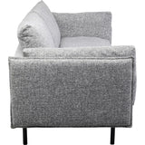 Kare Design Canapé Pola 2 Places Gris