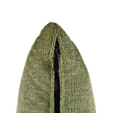 Beliani Chaise Longue Moderne Côté Droit en Tissu Polyester avec Coussins Pieds en Métal Vert Riom