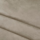 SOIRE'E Couvre-lit en Velours et Lin (220 cm x 150 cm) - Doux au Toucher et Lourd - Naturel et Matelassé - Housse de Couette en Velours - Literie en Lin