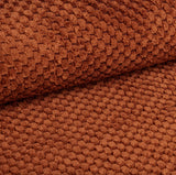 Tendencio Canapé d'angle Convertible LAVIA en Tissu Anti tâche hydrophobe Doux au Toucher (Terracotta)