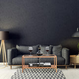 Relaxdays Table d'appoint, Console en Bois de Noyer et Verre, H x L x P : 40 x 80 x 40 cm, pour Salon, Nature