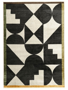 RugVista Tapis Roxy - Noir/Blanc 160 x 230 cm Tapis Moderne RugVista Tapis Roxy - Noir/Blanc 160 x 230 cm Tapis Moderne
