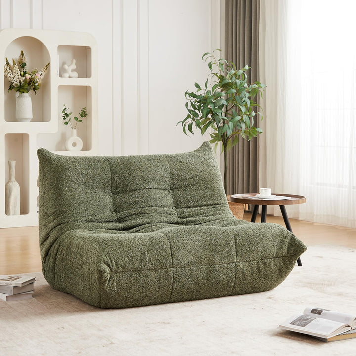 Yihomfy Fauteuil Togo,Fauteuil Pouf Salon Moderne,Poufs Géants pour Adultes,Canapé Poufs avec Mémoire de Forme, Canapé Relax pour Salon,Chambre,1 Place Gros Bean Bag ou Coussin de Sol (B-Vert) Yihomfy Fauteuil Togo,Fauteuil Pouf Salon Moderne,Poufs Géants pour Adultes,Canapé Poufs avec Mémoire de Forme, Canapé Relax pour Salon,Chambre,1 Place Gros Bean Bag ou Coussin de Sol (B-Vert)