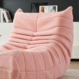 KeepGoon Chaise pliable, fauteuil de méditation et de relaxation, coussin thaï pour loisirs et méditation, maison ou bureau, couleur au choix (rose)