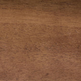 Beliani Lit à Baldaquin Minimaliste en Bois 160 x 200 cm Meuble de Chambre Marron Foncé Herliere