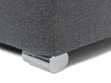 Tabouret Niko Grand Tabouret rembourré, Banc de pied Pouf Couleur au choix (Matana 17)