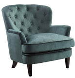 Fauteuil Leo de la Collection Atlantic Home, Vert forêt