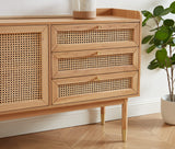 BAÏTA Buffet Léon, Bois, Chêne, L180cm LEON02