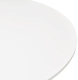 Alterego - Table de Bureau/à Diner Ronde 'Orlando' Blanche - Ø 120 cm