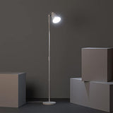 LEDKIA LIGHTING Lampadaire Métal Ulux 1450x250x250 mm Blanc E27 Métal pour Décoration Salon, Chambre, Cuisine