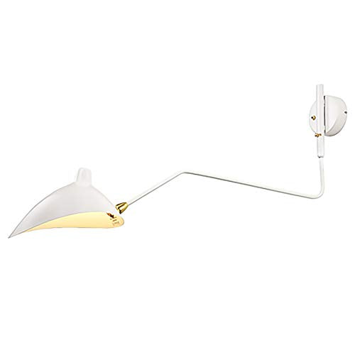 Simple Style Bras De Oscillation Applique Murale Avec Ombre De Dôme Mont Mural Applique Murale Pour Couloir Foyer Chambre à Manger Lampe Murale Câblé Avec On-éteindre L Simple Style Bras De Oscillation Applique Murale Avec Ombre De Dôme Mont Mural Applique Murale Pour Couloir Foyer Chambre à Manger Lampe Murale Câblé Avec On-éteindre L'interrupteu-Blanc 99x40cm