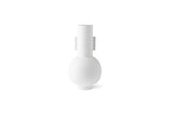 Vase Nesploy Blanc Mat Taille L | La délicatesse de la faïence pour Un Vase Blanc