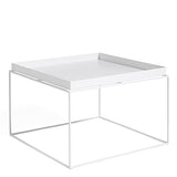 HAY Table d'appoint, Acier, Blanc, 60 cm