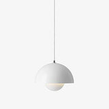 La Gamme Flowerpot de Verner Panton : des luminaires intemporels - VP1 - Suspension - Ø 230 x H 160 mm, Blanc