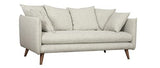 Miliboo Canapé scandinave 3 Places Beige Olympia