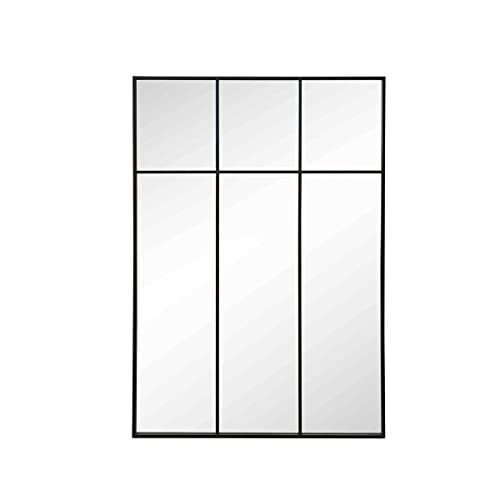 DECOCLICO - Miroir Atelier verrière XXL - Industriel - l 105 cm x H 150 cm x E 3 cm - Métal DECOCLICO - Miroir Atelier verrière XXL - Industriel - l 105 cm x H 150 cm x E 3 cm - Métal