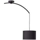 BRILLIANT Daria suspension avec bras d'extension noir Luminaires d'intérieur, suspensions | 1x A60, E27, 40W, convient aux lampes normales