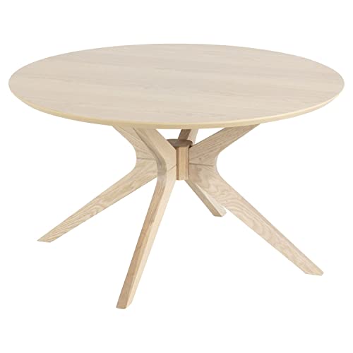 Table Basse Ronde Dune en MDF - Beige Table Basse Ronde Dune en MDF - Beige