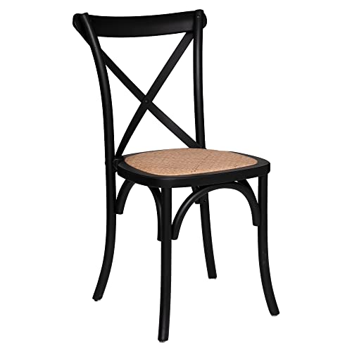 Chaise Isak - hêtre - Noir - Atmosphera créateur d Chaise Isak - hêtre - Noir - Atmosphera créateur d'intérieur